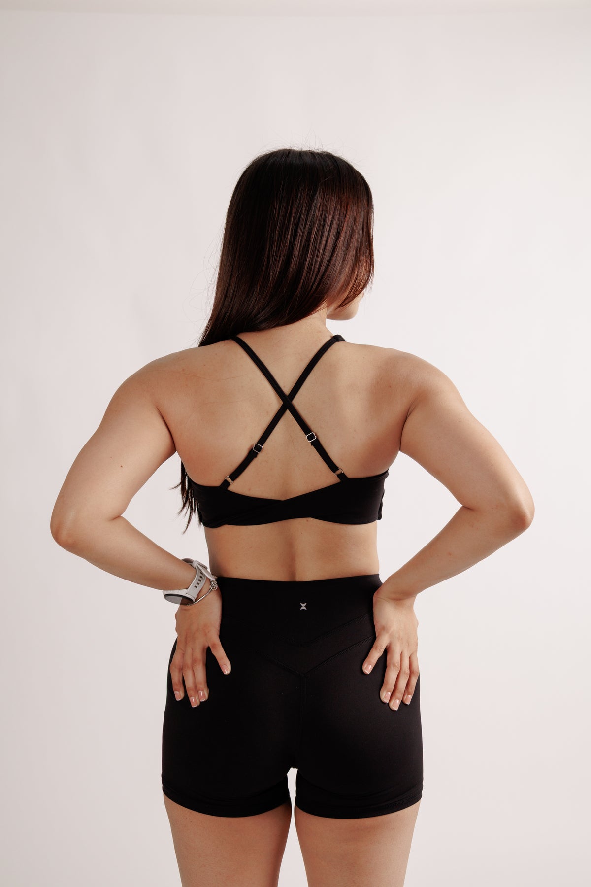 Top Bra Deportivo con Cuello en V para Mujer