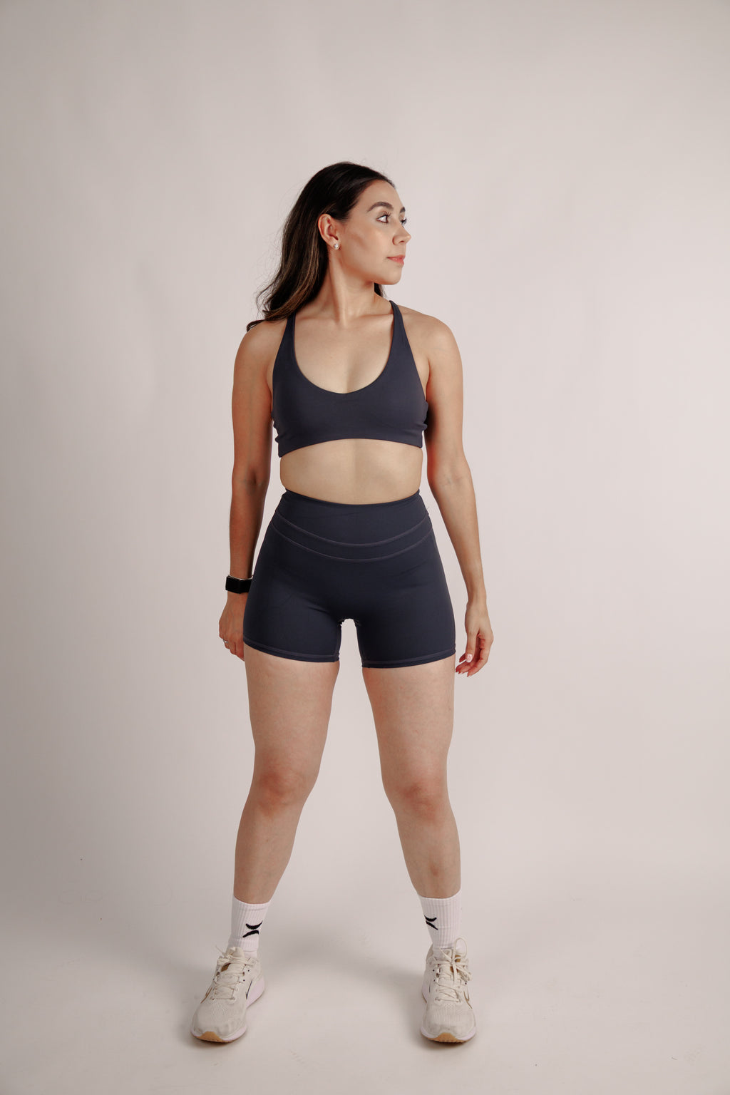 Top Bra Deportivo con Cuello en V para Mujer
