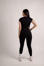 Legging Deportivo de Tiro Alto con Doble Soporte para Mujer