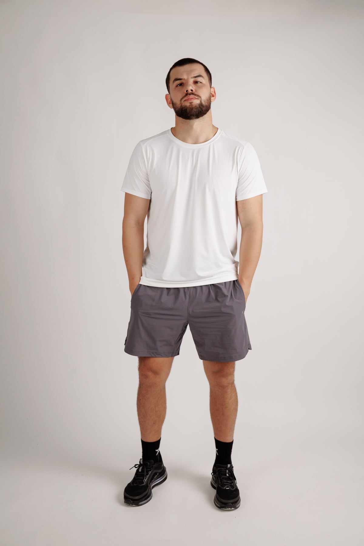 Playera Deportiva Manga Corta de Cuello Redondo Dri-FIT para Hombre
