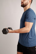 Playera Deportiva Manga Corta de Cuello Redondo Dri-FIT para Hombre