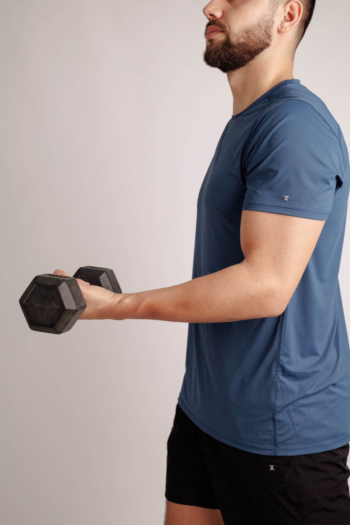 Playera Deportiva Manga Corta de Cuello Redondo Dri-FIT para Hombre