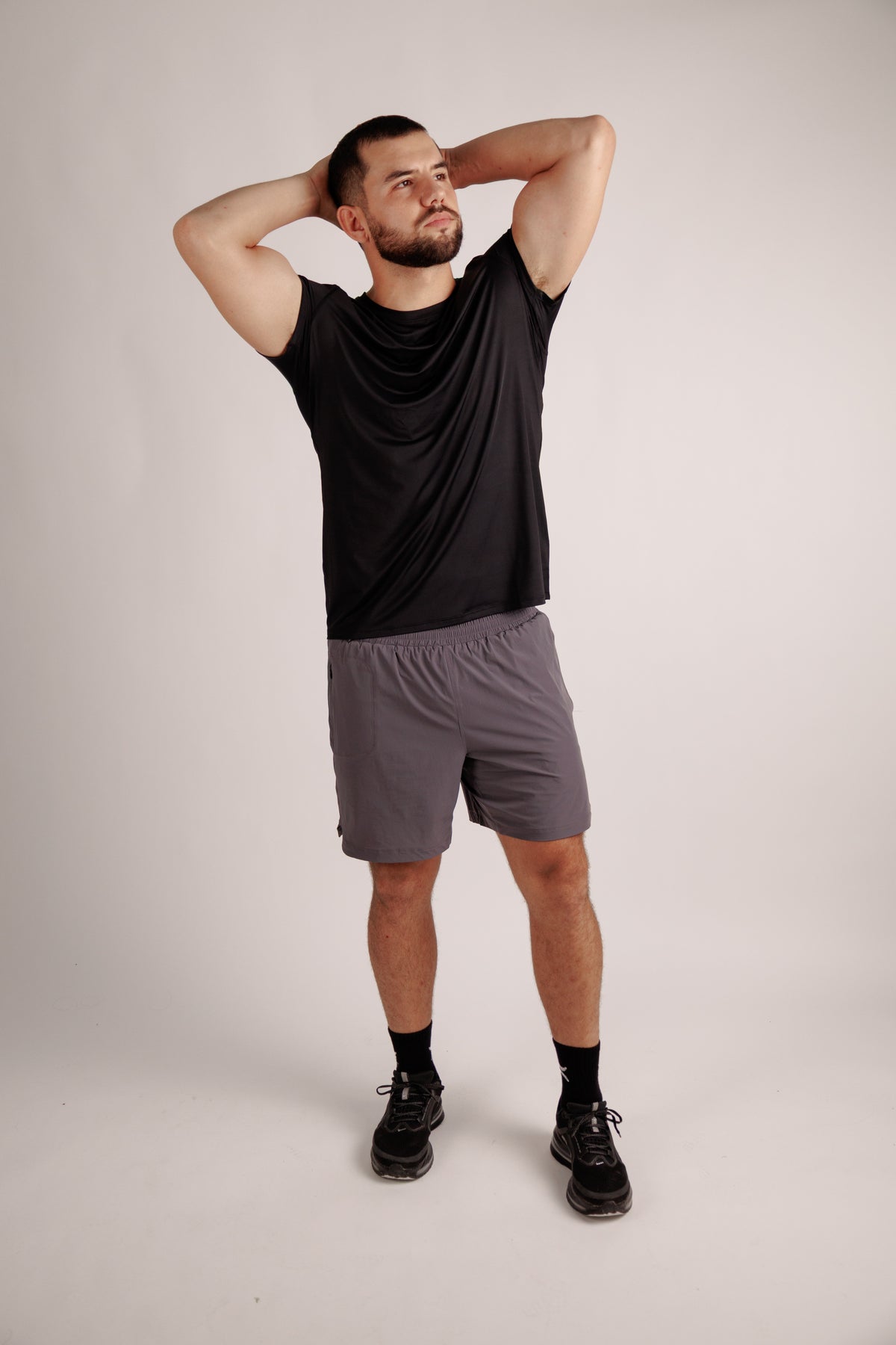 Playera Deportiva Manga Corta de Cuello Redondo Dri-FIT para Hombre